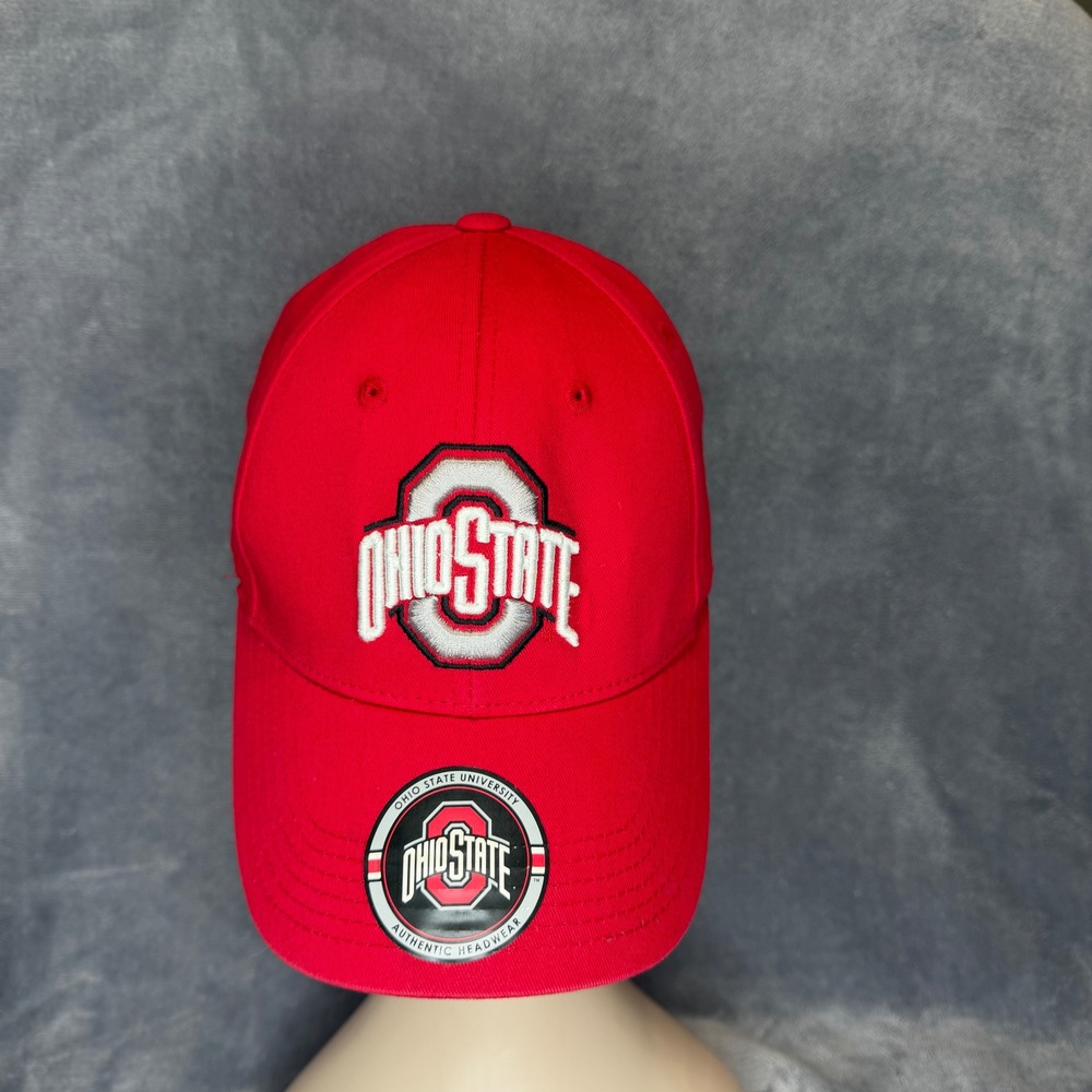 OSU‎ Ohio State University Baseball Hat Mens OSFM Red